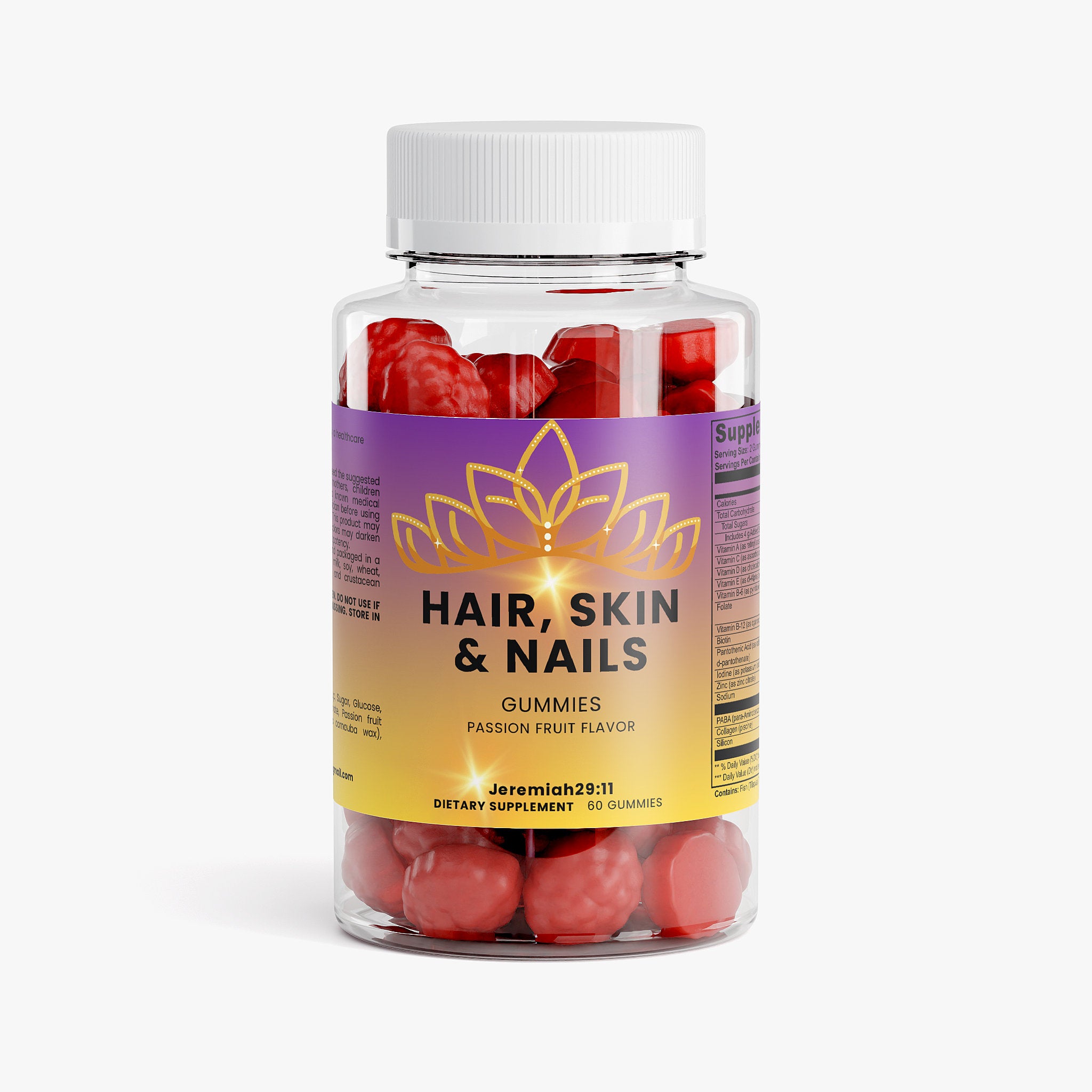 Nature's Crown Hair, Skin & Nails Gummies
